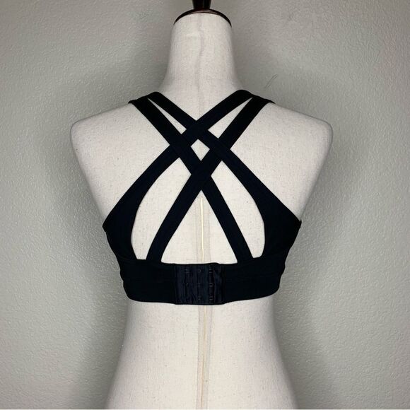 Yvette Power Cross Back Padded Running Sports Bra - Picture 8 of 12